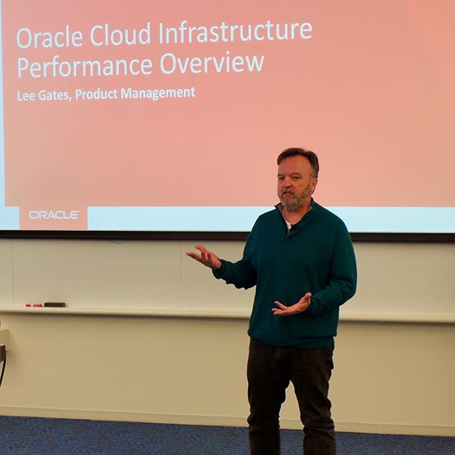 Oracle Cloud Presents at Cloud Field Day 3 - Tech Field Day