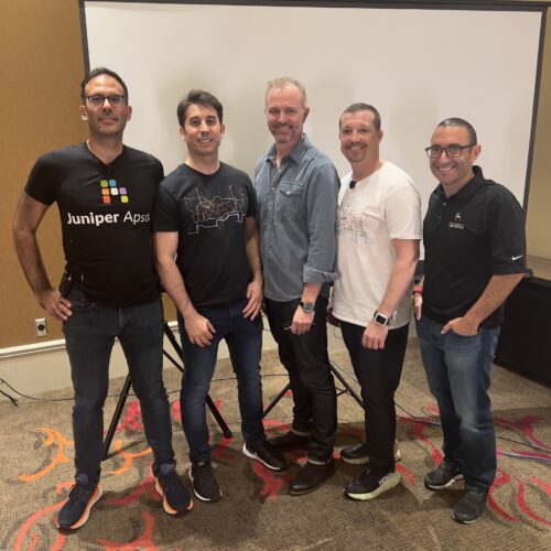 Mehdi Abdelouahab, Alessandro Carpi, Scott Sneddon, DJSpry, and Mansour Karam Presented at Networking Field Day